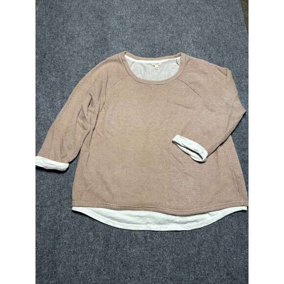 Sonoma Tops - Sonoma Shirt Womens Large L Tan Knit Top